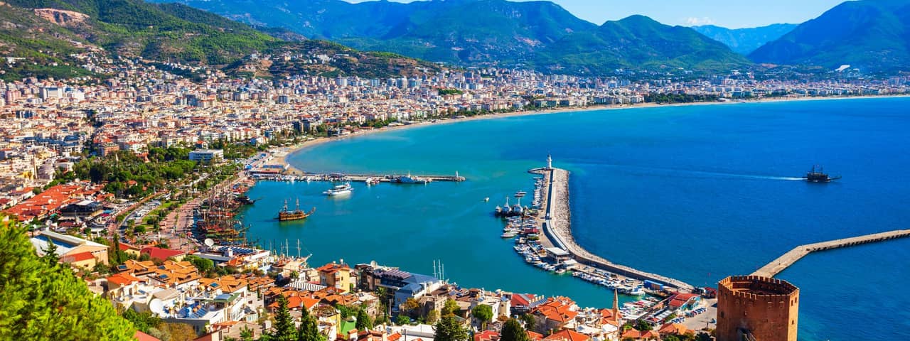 Punctul de belvedere Alanya, Alanya