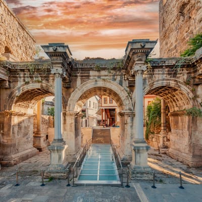 Antalya City Tour from Side Old Town Waterfalls Highlights