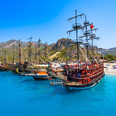 Side Pirate Boat Tour: Unlimited Fun in the Blue Waters of the Mediterranean