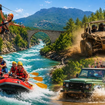 Extreme Fun 4 in 1 Combo Tour From Side