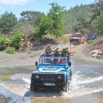 Marmaris Jeep Safari Tour Off-Road Adventure Waterfall Swim