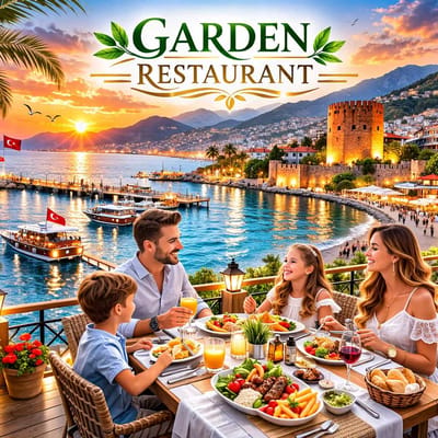 Alanya: Kleopatra Nordic Garden Restaurant