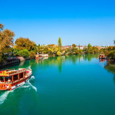 Bootsfahrt auf dem Manavgat-Fluss und Besuch des lokalen Basars