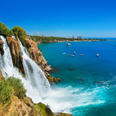 Best Antalya City Tour from Side Old Town Kaleici Waterfalls Experience
