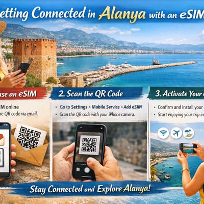 Alanya e-SIM Travel Experience