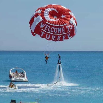 Marmaris Parasailing Experience with Speedboat Ride