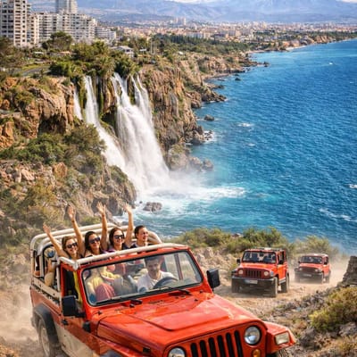 Premium Antalya Jeep Safari Adventure Off Road Action Epic Nature Views
