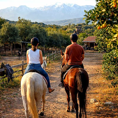 From Side Best Horse Riding Tour Exclusive Beach and Nature Safari
