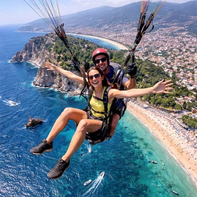Alanya Paragliding Tour – The Best View of Alanya