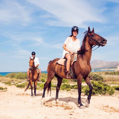 Reittour am goldenen Sandstrand von Antalya