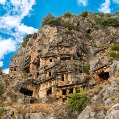 Ab Antalya: Tagesausflug nach Demre, Myra und Bootsfahrt nach Kekova (Economy)