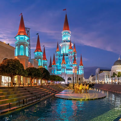 Land of Legends Night Show Tour from Side with Hotel Transfer