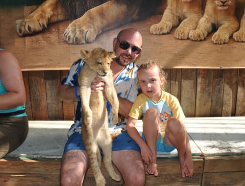 Side Mix Tour Green Canyon Zoo Visit Boat Tour with Canyon Activities