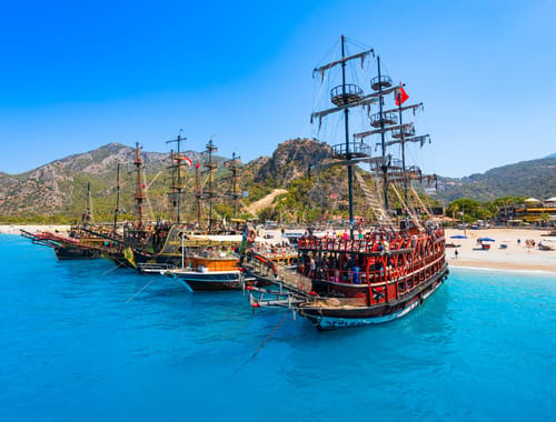 Side Pirate Boat Tour: Unlimited Fun in the Blue Waters of the Mediterranean