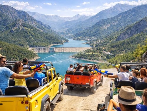 Alanya Jeep Safari Tour Family Adventure