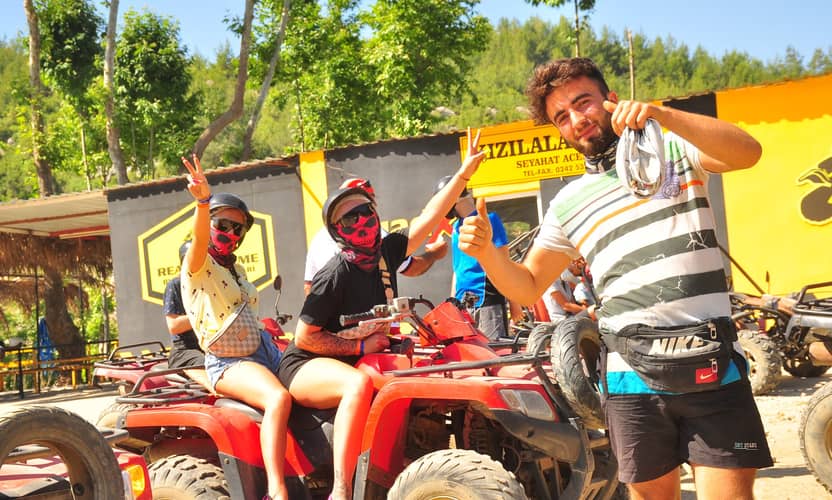 Safari quad et buggy à Side : pinède, boue et passages à gué 10
