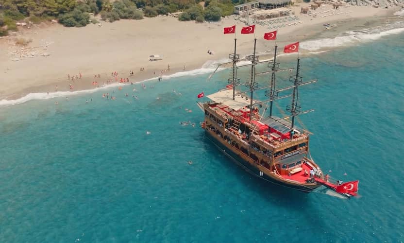 Alanya Family Boat Trip with Swim Stops and Kids Fun 3