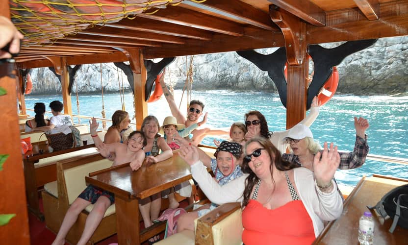 Alanya Boat Trip with Lunch and Swim Stops Best Price 7