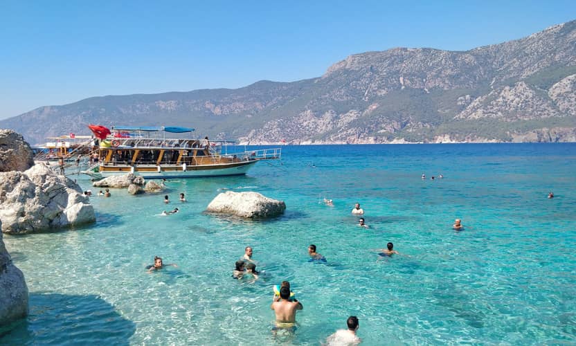 Suluada Boat Tour from Antalya to Turquoise Coves with Lunch 15