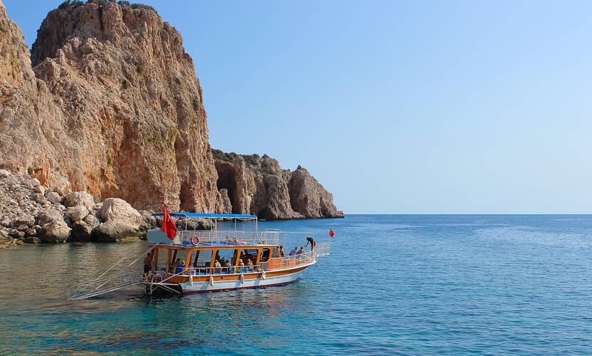 Suluada Boat Tour from Antalya to Turquoise Coves with Lunch 6
