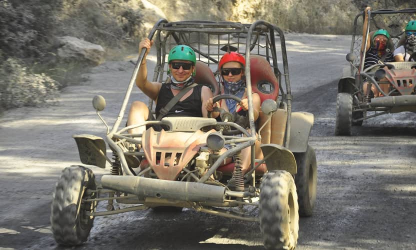 Safari quad et buggy à Side : pinède, boue et passages à gué 13