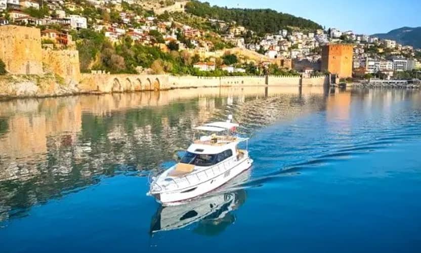 Private Yacht Charter Alanya | Luxury Alanya Yacht Tour Boat Rental 1