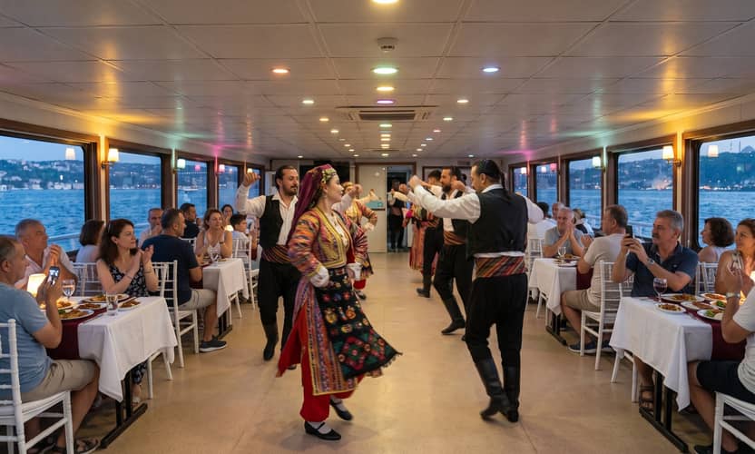 Bosphorus Dinner Cruise with Turkish Night Show and Transfer 3