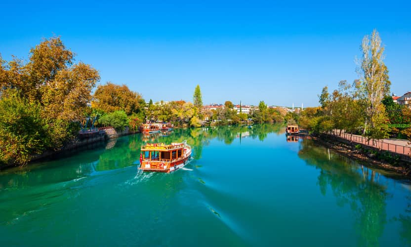 Manavgat Boat Tour from Side: River, Waterfall & Market Day 4
