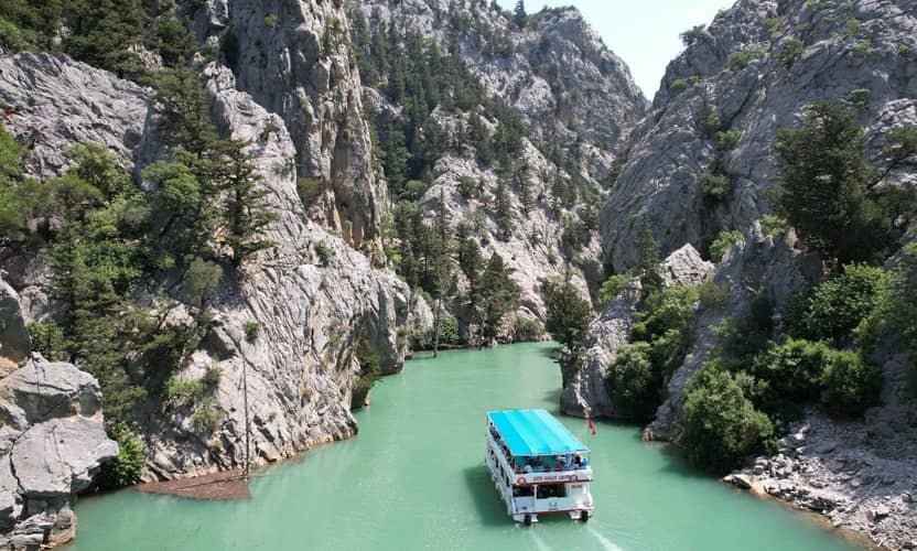 Depuis Antalya – Croisière au Green Canyon Premium avec Déjeuner 4