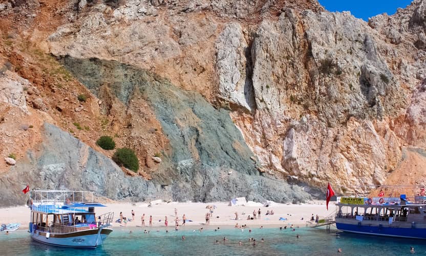Suluada Boat Tour from Antalya to Turquoise Coves with Lunch 7