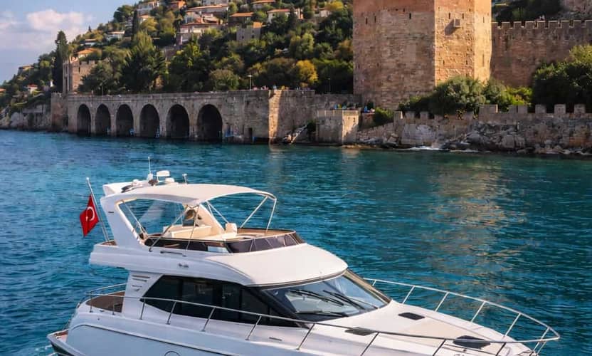 Alanya Private Yacht Rental Luxury Boat Tour 1