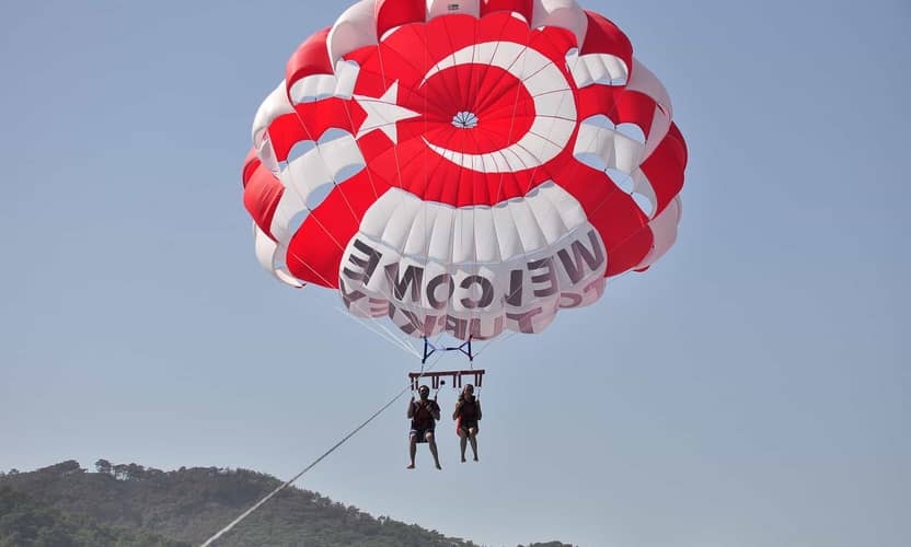 Marmaris Parasailing Experience with Speedboat Ride 3