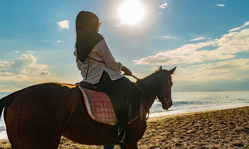 Antalya Horseback Riding on Shaded Forest Tracks to the Coast 7