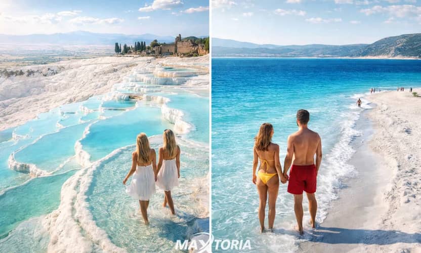 Pamukkale y el lago Salda desde Side: entrada y comidas incluidas 1