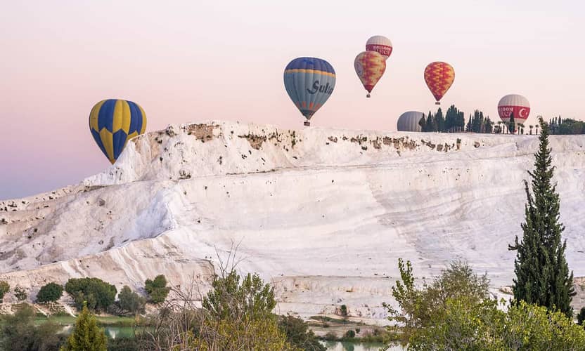 From Marmaris: Cotton Castle & Balloon 3