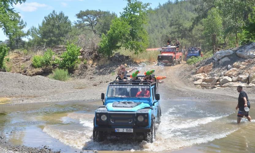 Marmaris Jeep Safari Tour Off-Road Adventure Waterfall Swim 1