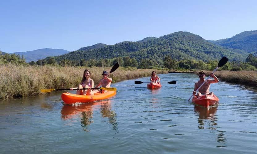 Marmaris Canoeing Tour – River Paddle & Swimming Break 1