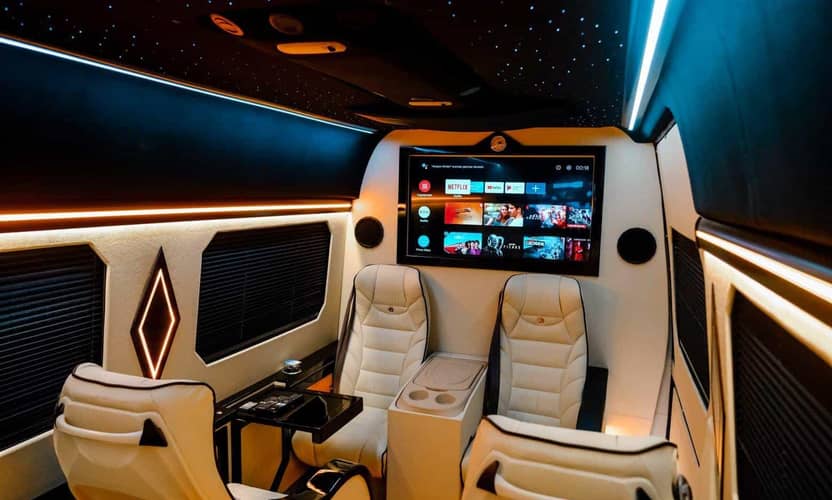 Side Private Transfer Sprinter 7 16 People VIP Group Airport Transfer 3