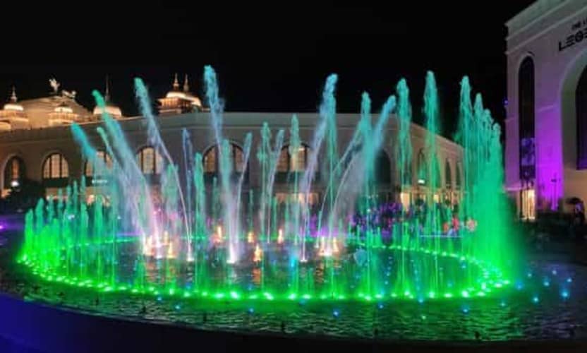 Land of Legends Night Show from Alanya with Musical Fountains 2