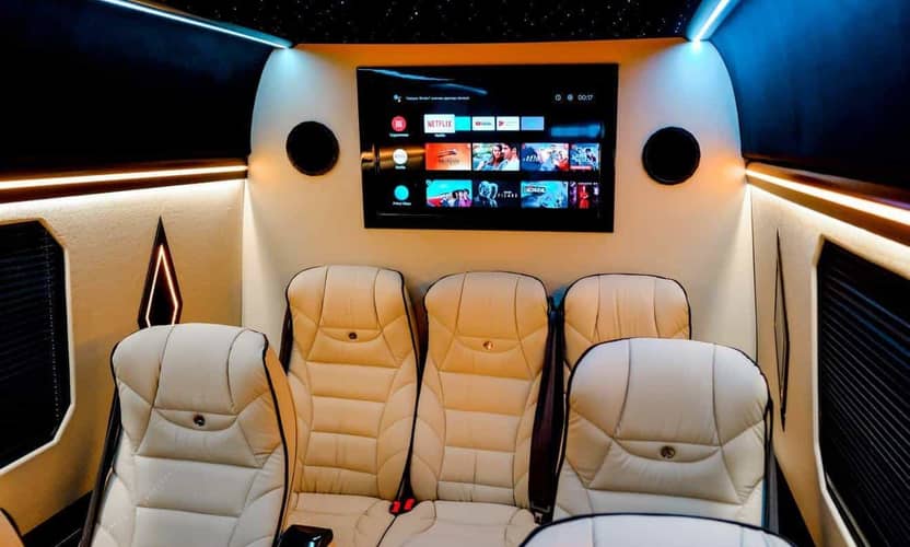 Side Private Transfer Sprinter 7 16 People VIP Group Airport Transfer 4