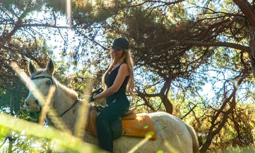 Antalya Horseback Riding on Shaded Forest Tracks to the Coast 6
