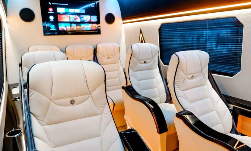 Side Private Transfer Sprinter 7 16 People VIP Group Airport Transfer 2