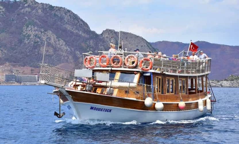 Marmaris Boat Tour BBQ Lunch and Unlimited Soft Drinks Included 3