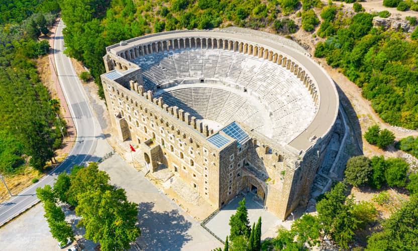 Aspendos, Side and Manavgat Waterfall Tour with Lunch 1