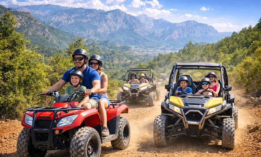 Alanya Buggy and ATV Safari Along Taurus Forest Trails 1