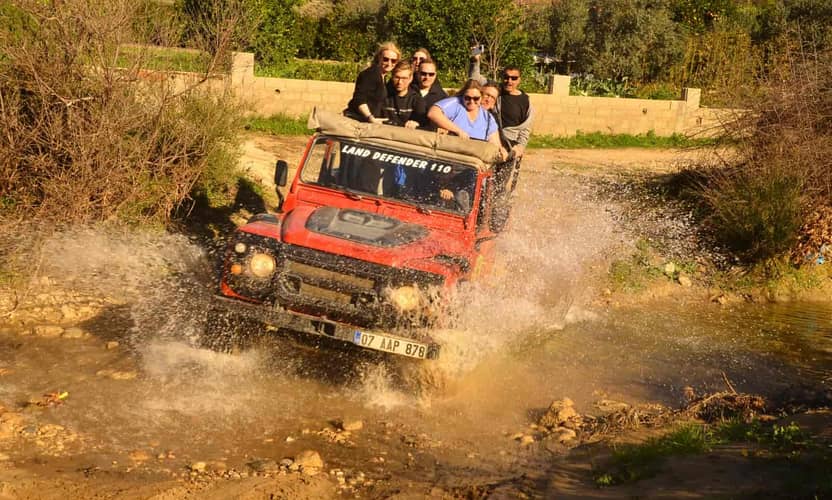 Side Family Jeep Safari with Green Canyon Boat Trip and Lunch 7