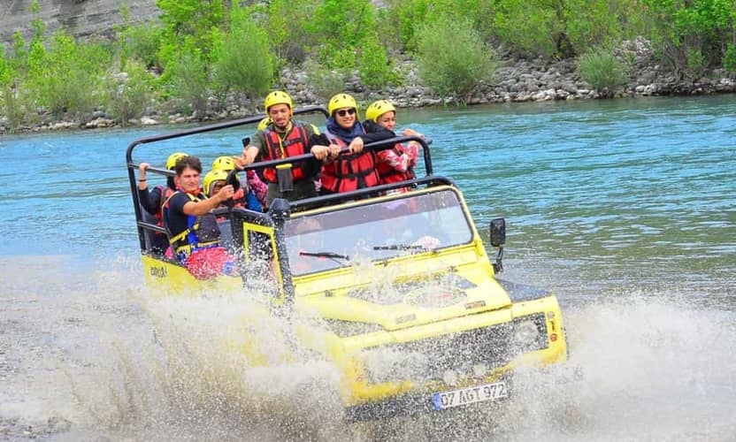 Side Family Rafting Tour: Buggy, Zipline and Jeep Day Out 7