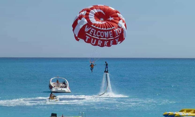 Marmaris Parasailing Experience with Speedboat Ride 1