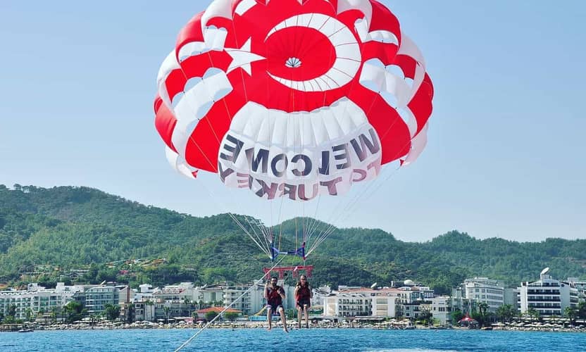 Marmaris Parasailing Experience with Speedboat Ride 2