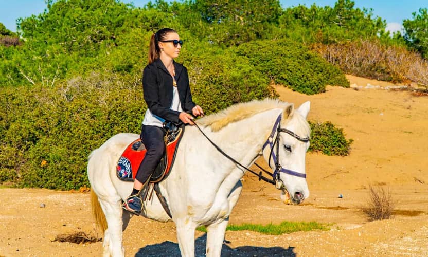Antalya Horseback Riding on Shaded Forest Tracks to the Coast 4